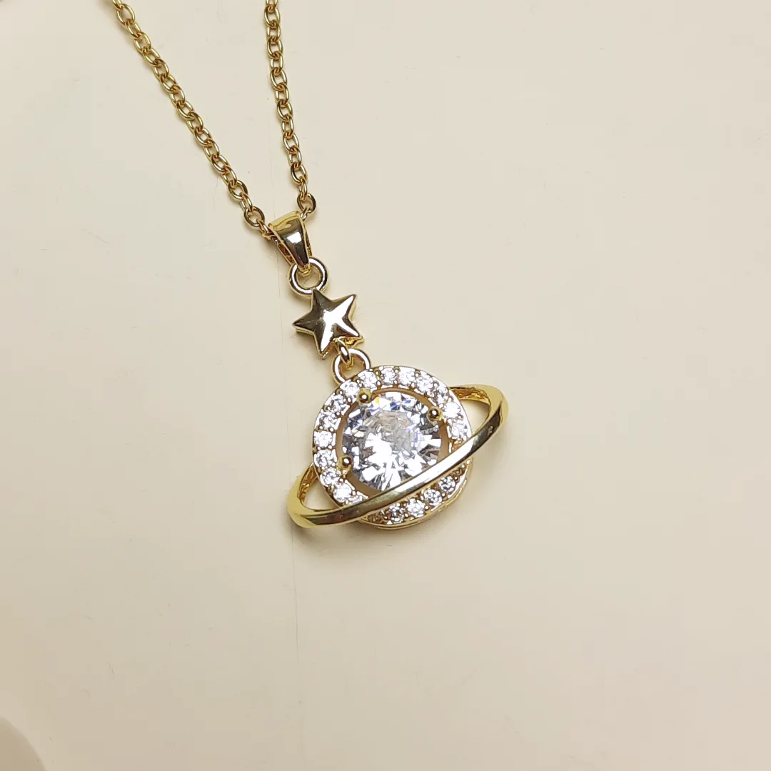 گردنبند استیل رنگ ثابت ضد حساسیت