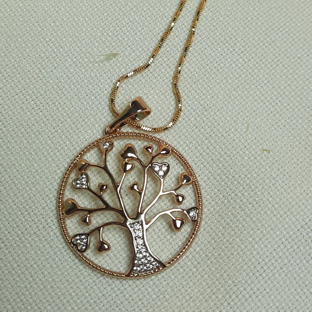 پلاک ظریف ژوپینگ با طرح درخت زندگی