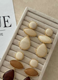 گوشواره طرح سنگ