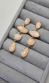 گوشواره طرح سنگ