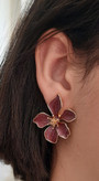 گوشواره مینا کاری
