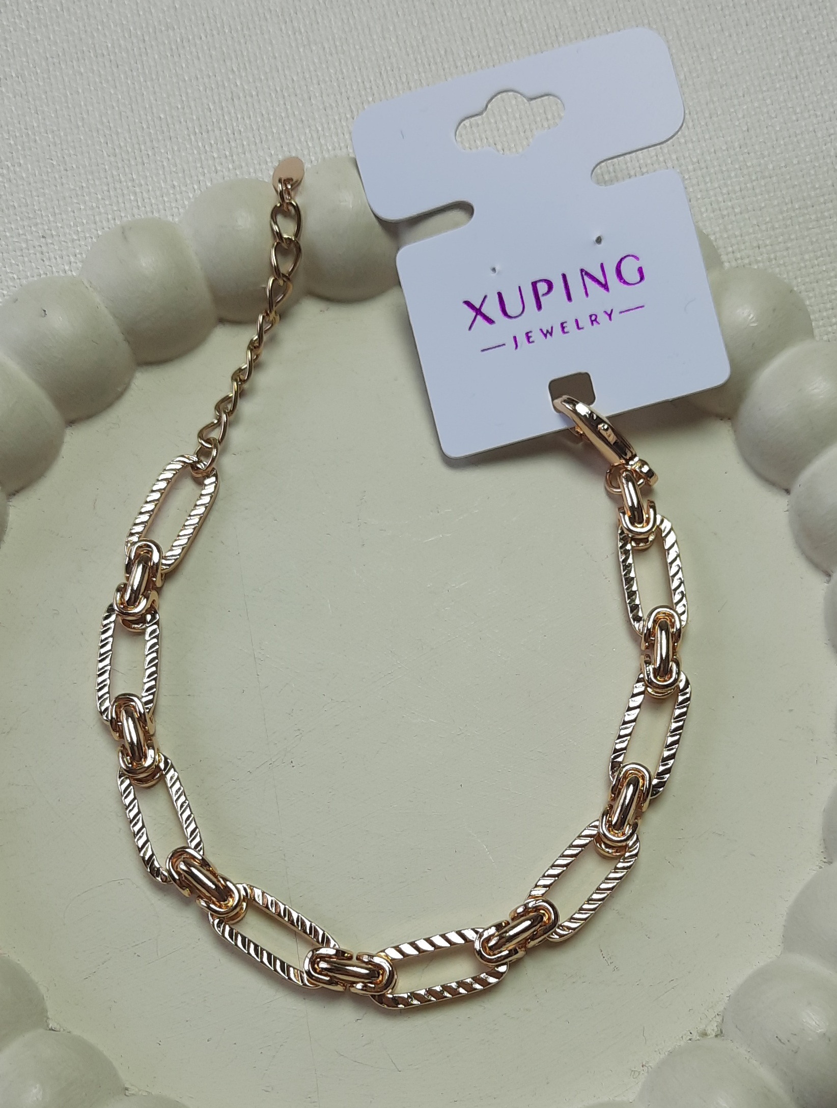 دستبند هرمس تراش دار  ژوپینگ