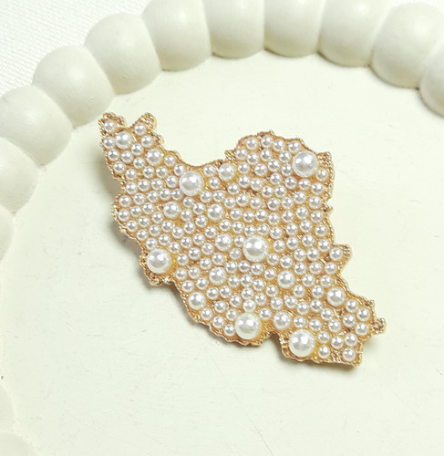 گل سینه آویز گردنی ایران