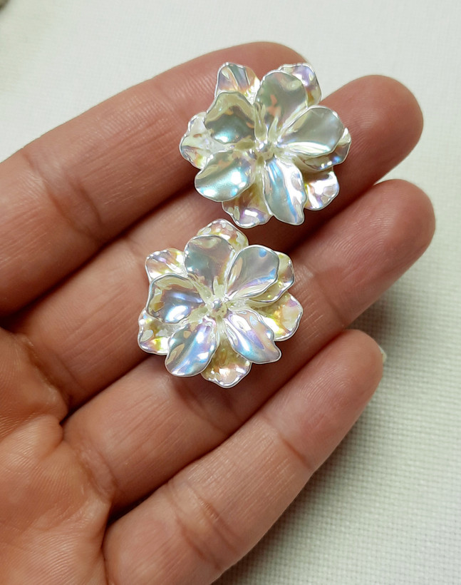 گوشواره گل هفت رنگ