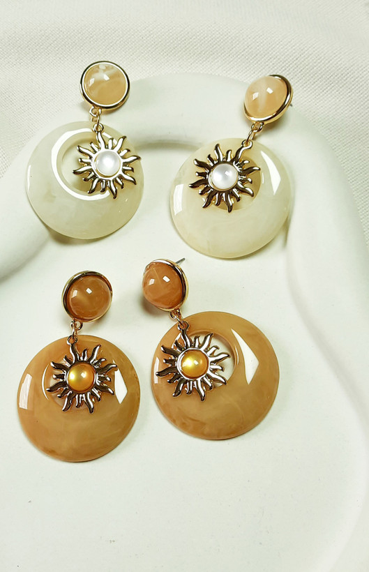 گوشواره طرح سنگ
